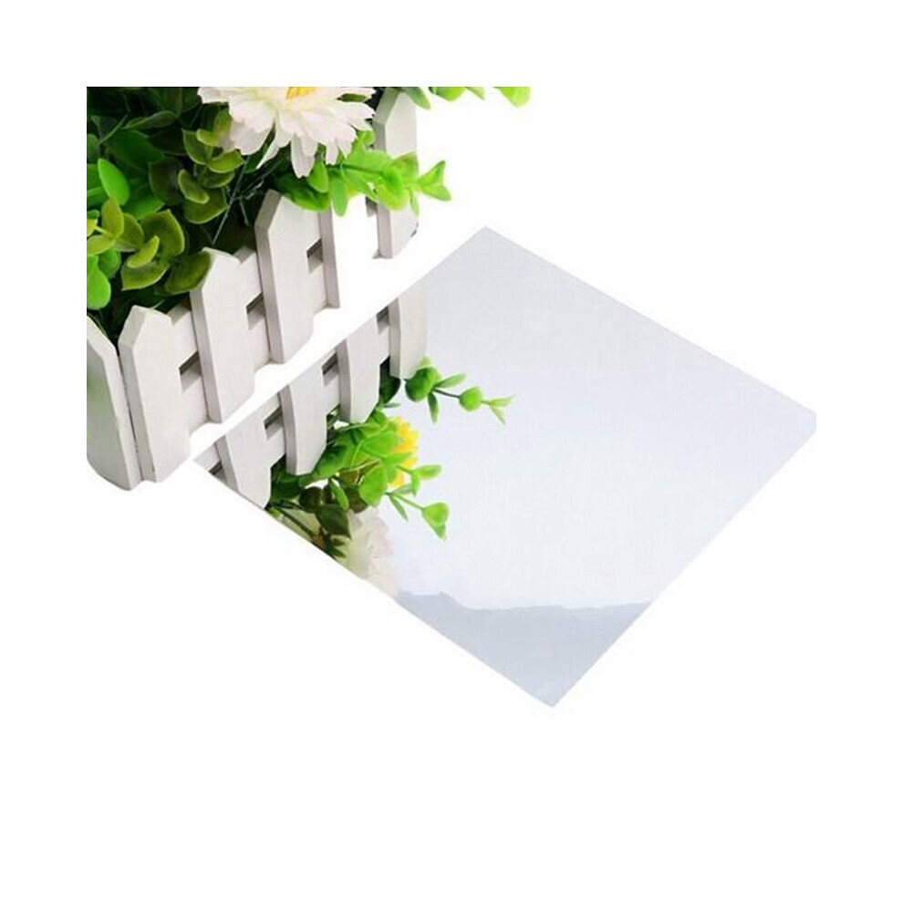 1 Set Of 15*15cm*6 Pcs Square Mirror Wall Stickers Decorative Combination Removable Mirror Stickers For Home Decoration