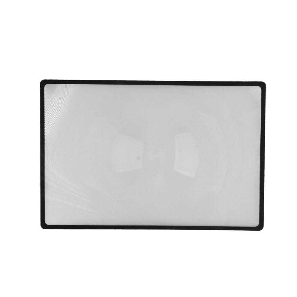 180X120mm A5 Flat PVC Magnifier Sheet X3 Book Page Magnification