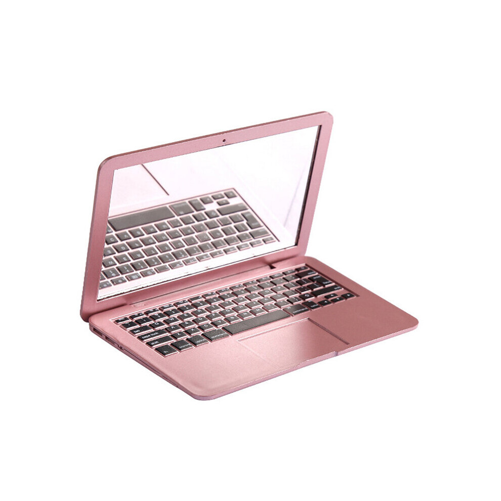 1pc Portable Mini Makeup Mirror Pocket Laptop Glass Women Girls Creative Home Decorative Folding Mirrors Tool Computer Mirror