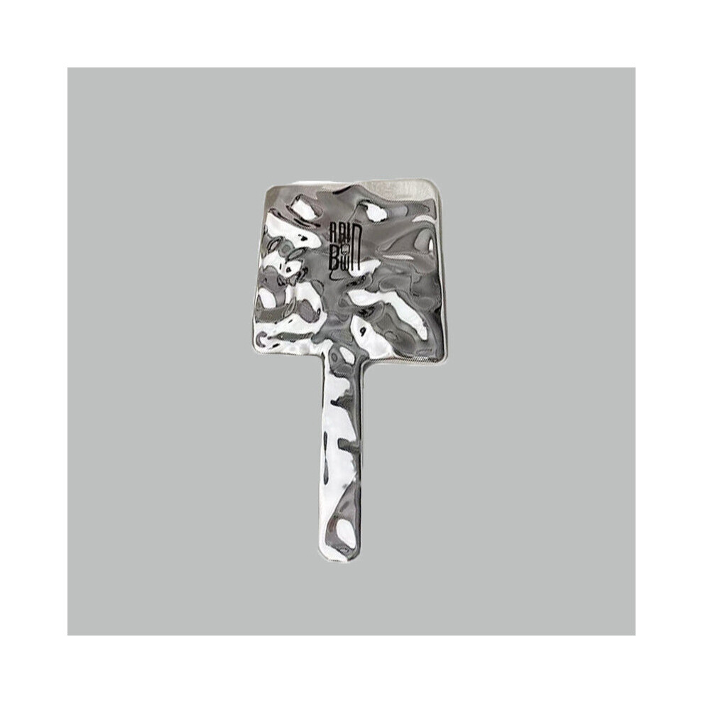 1Pcs Silver Modern Mirror Makeup Hand Hold Mirror Cosmetic Tools Home Decoration Accessories Home Decor Wall Mirror