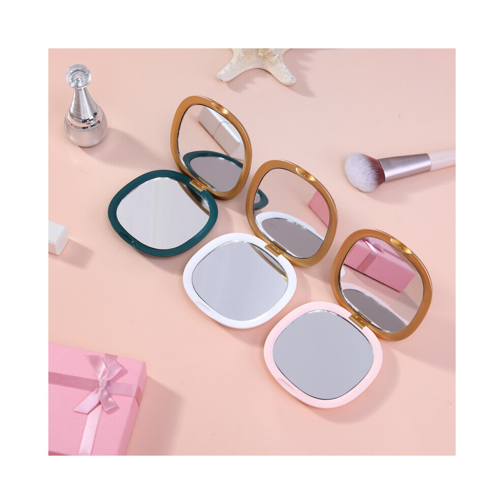 2022Compact Makeup Mirror Cosmetic Magnifying Round Pocket Makeup Mirror for Purse Travel Bag Home Office Mirror Vintage Mirror - Image 3