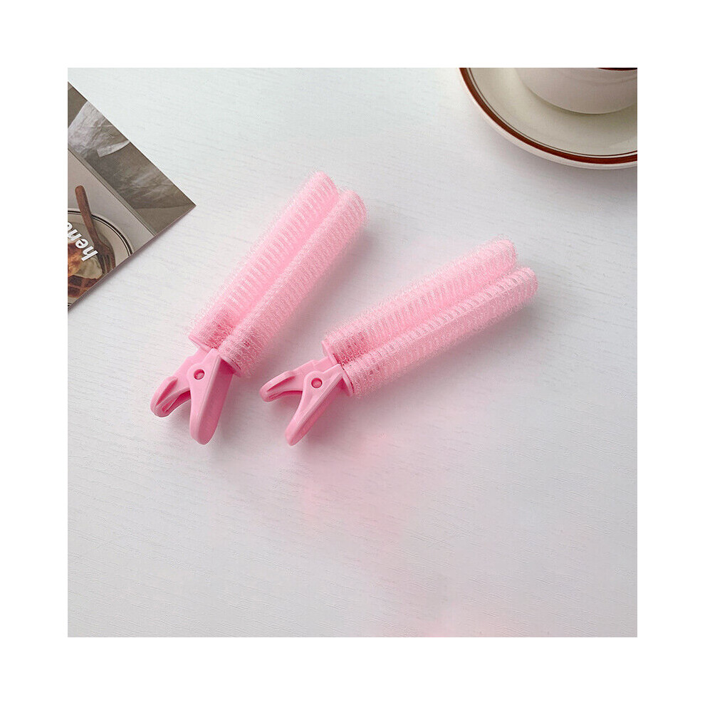 2PCS Set Natural Fluffy Hair Clip No Heat Curling Iron Plastic fixed Bangs Artifact Wave styling Tool Hair Accessoires