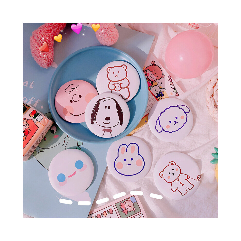 30 Pc/Lot Classic Animal Metal Cosmetic Mirror / Dog Sweet Women Makeup Pocket Mini Portable / Party Christmas Gift