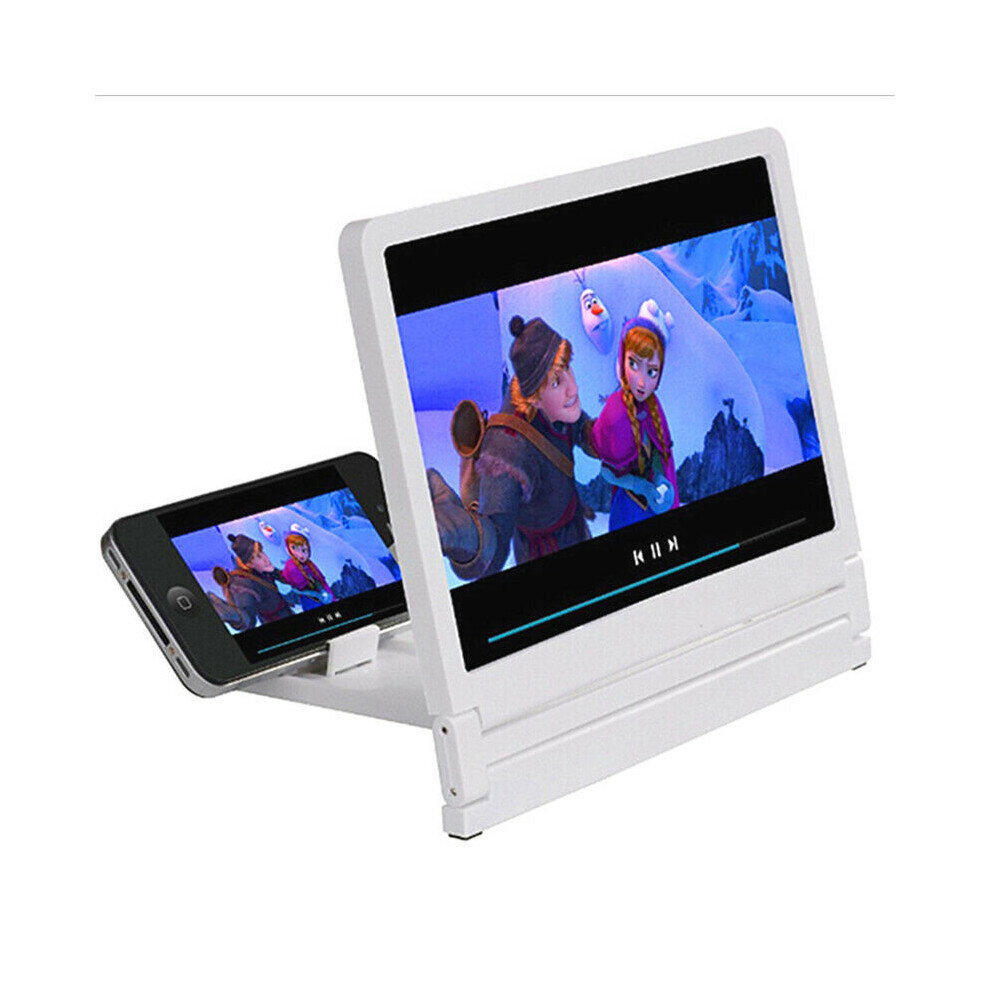 3X Zoom Folding Magnifying Glass Screen Cell Phone HD Amplifier for 3D Movies