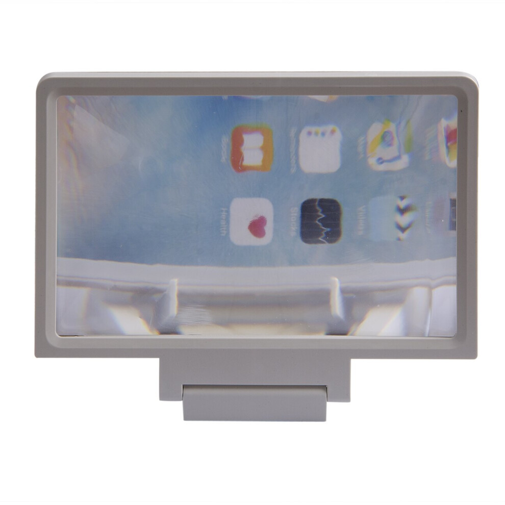3X Zoom Magnifying Glass Screen Mobile Phone 3D Screen Folding HD Amplifier 3D Movies For Smart Phone Holders Stands