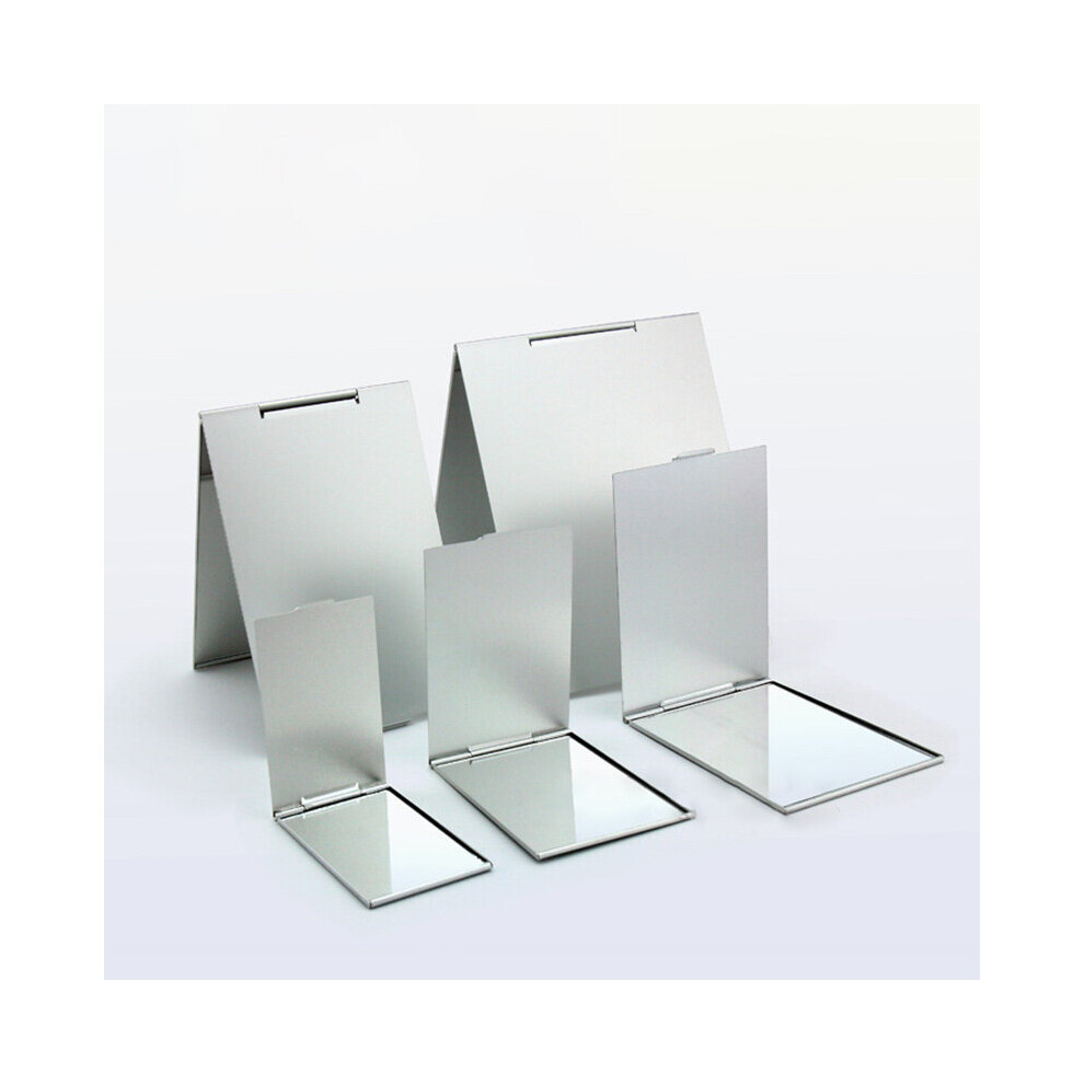 5 Sizes Foldable Ultra-thin Cosmetic Mirror Make Up Folding Mirror Rectangle Folding Makeup Decorative Mirror 1pcs