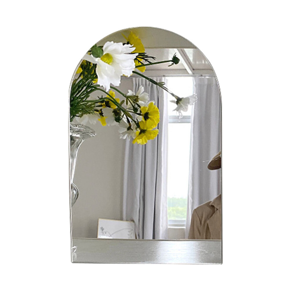 Acrylic Mirror Sheet Irregular Edge Desktop Mirror for Makeup, Decorative Furniture, Craft Projects