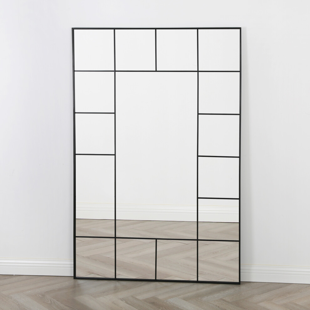 Aion - Window Mirror in Full Lenght - Black Frame - 179x119