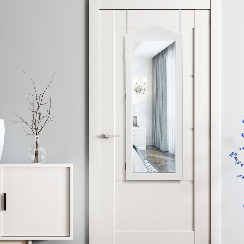 Armoire Wall-mounted Jewellery Cabinet Door Hanging Full Length Mirror