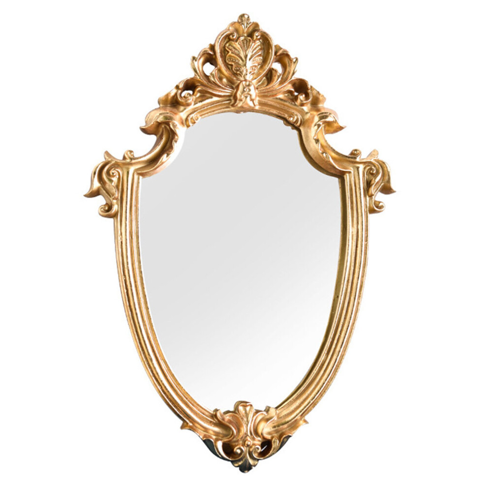 Bathroom Mirror For Woman Lady Decorative Mirror Home Decor Supplies Hanging Makeup Mirror Vintage Mirror