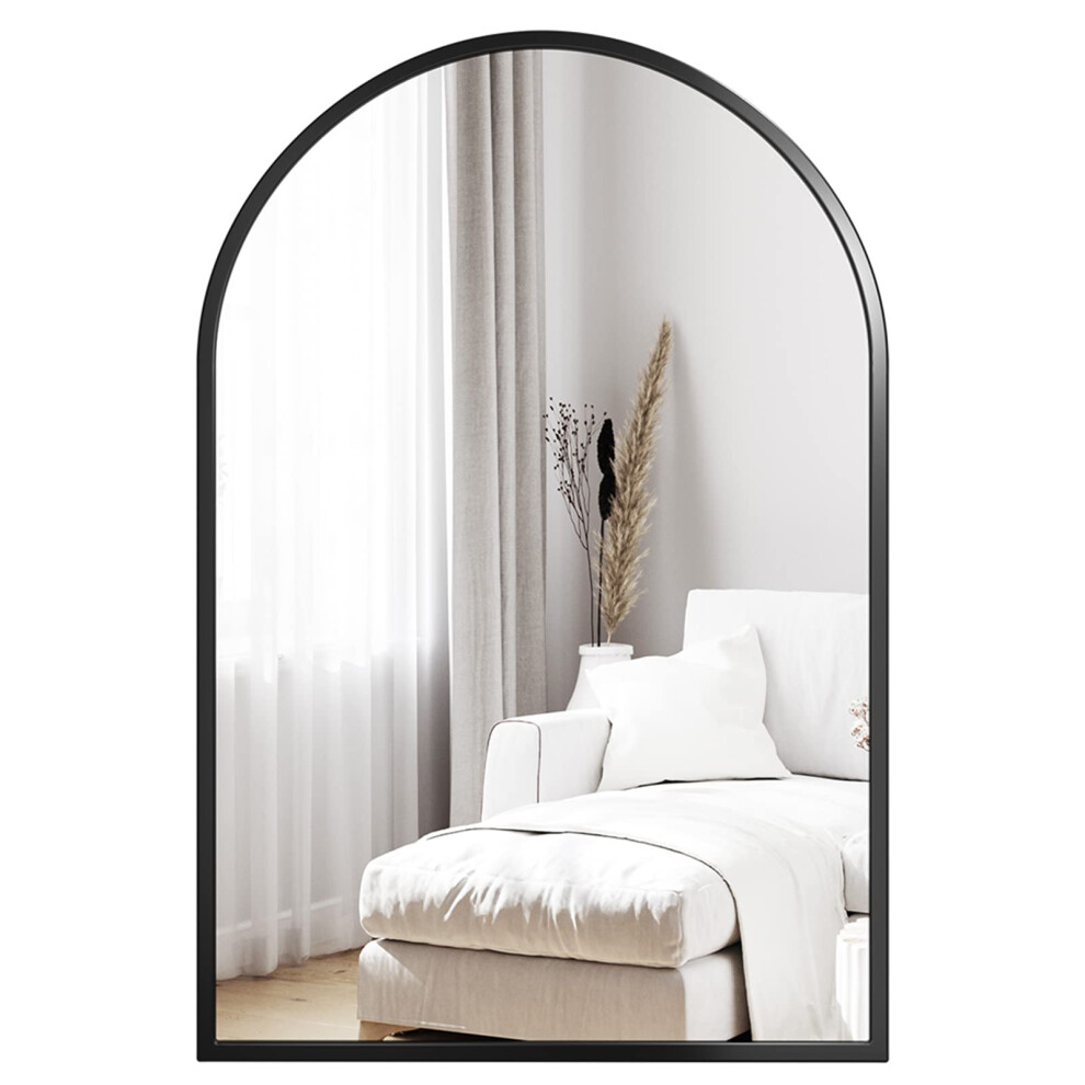 (Black, 60*90cm) Dripex Arched Mirror: Stylish Home Decor.