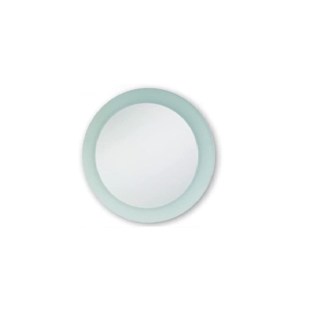 Blue Canyon Round Frosted Edge Mirror 40 X 40cm