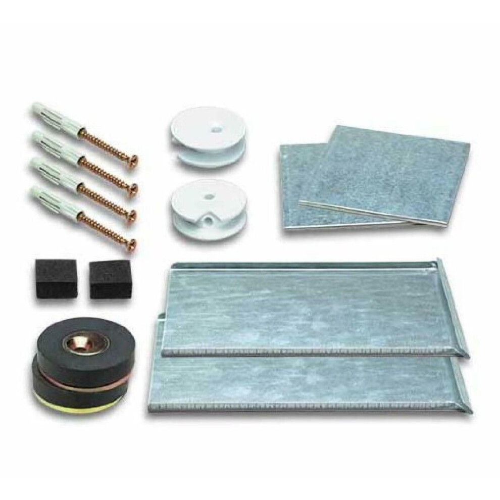Concealed Large Mirror Fixings Heavy Duty Magnetic Mounting Kit BOHLE Safemax
