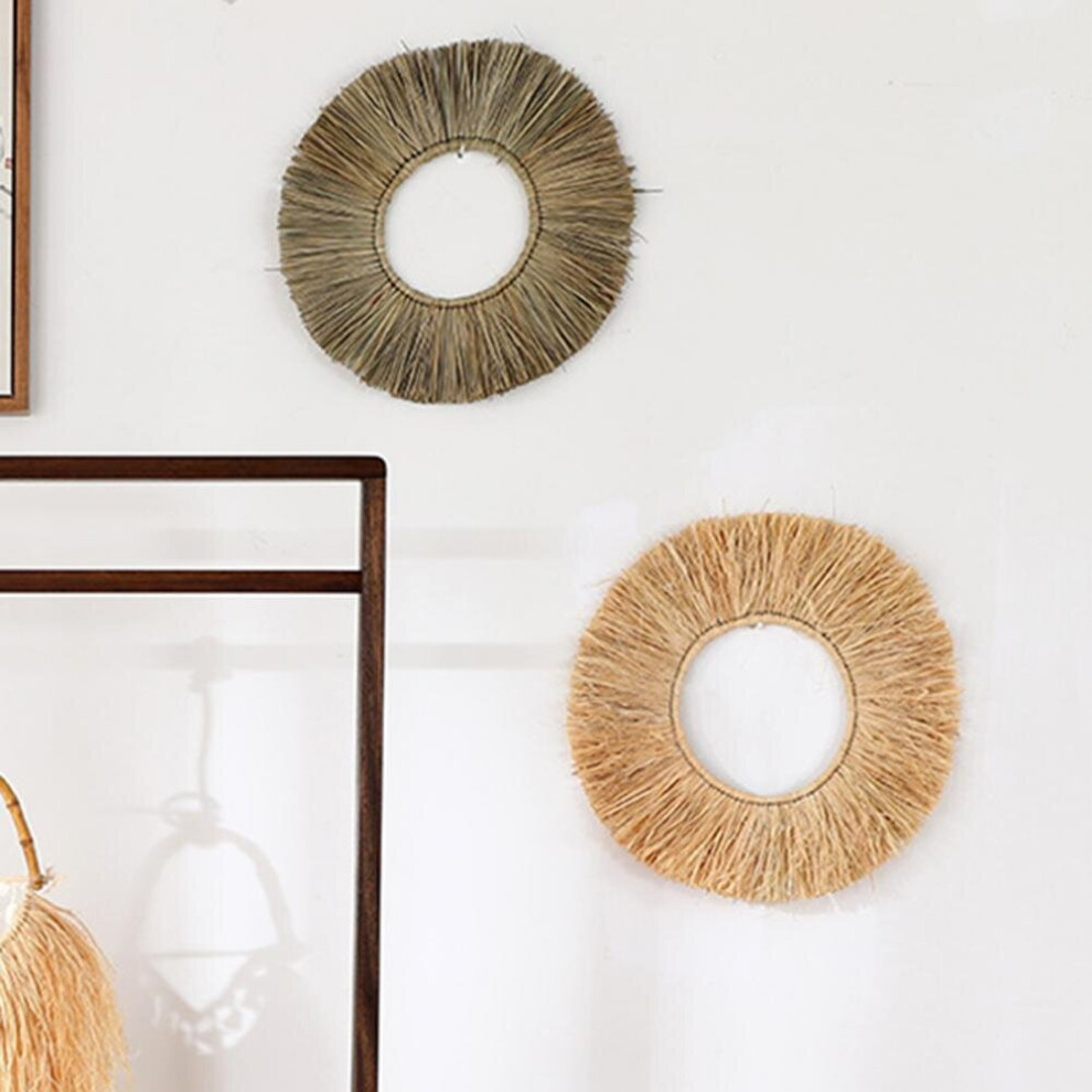 Creative Hanging Pendants Irregular Straw Ornament Delicate Decorative Vintage Hanging Art Pendants - Image 3
