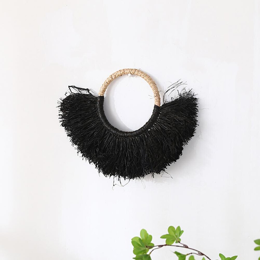 Creative Hanging Pendants Irregular Straw Ornament Delicate Decorative Vintage Hanging Art Pendants - Image 4