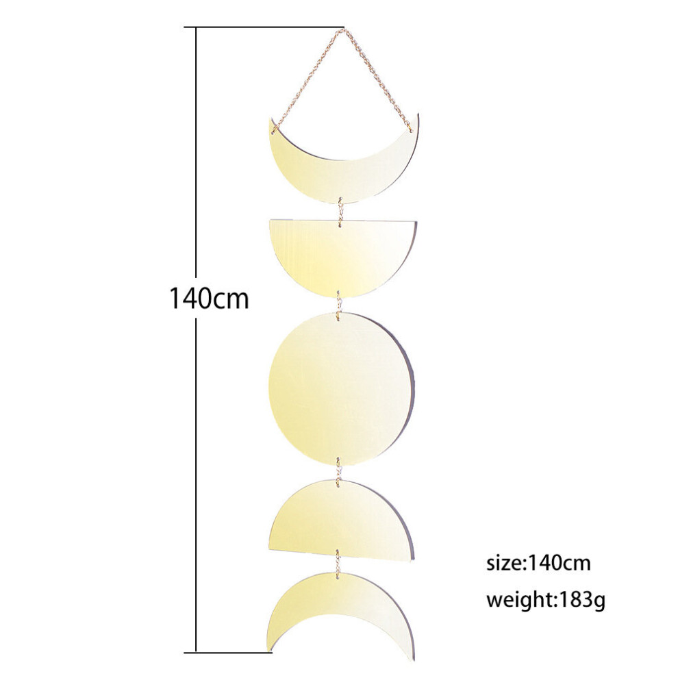 Decorative Wall Mirrors Room Decor Modern Pendant Decorative Mirrors Sun Moon Boho Home Decor for Wall