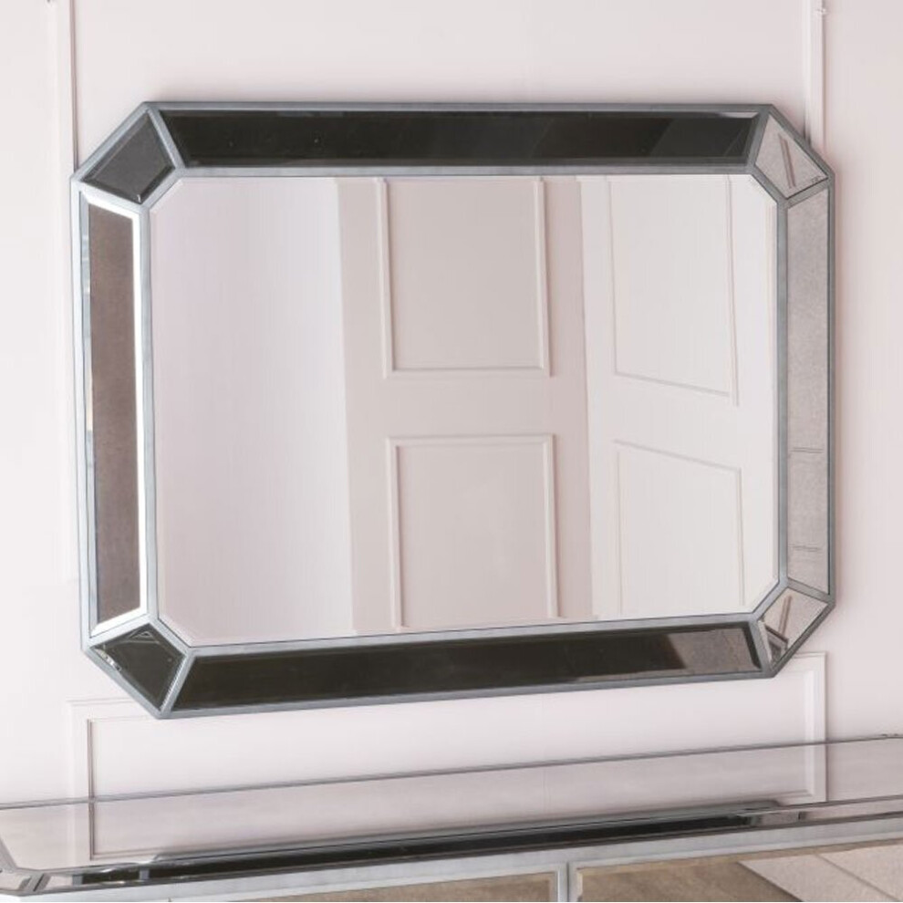 Gatsby French Aged Rectangular Wall Mirror for Bedroom - Clearance