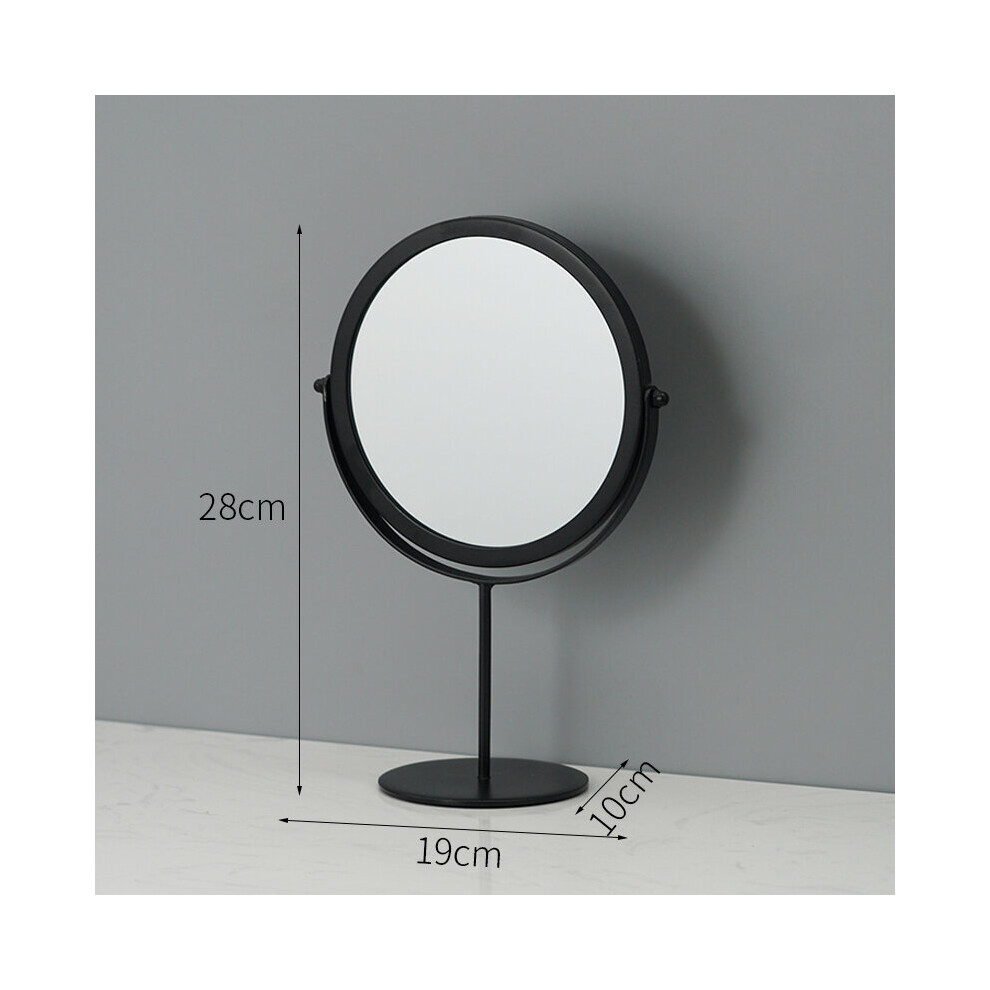 Girls Mirriors Metal Decorative Mirror Lady Desktop Makeup Mirror Crafts Dimensional Home Decor Accessories Mirrors