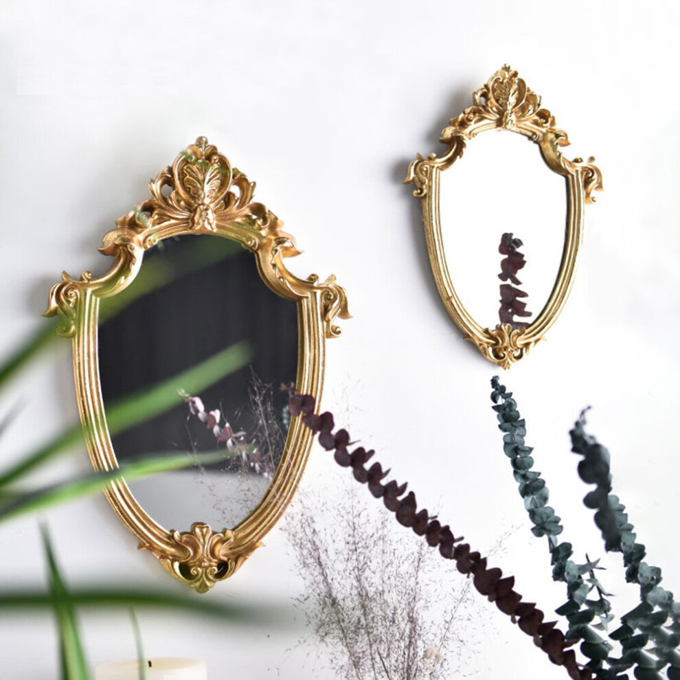 Hanging Makeup Mirror Vintage Mirror Bathroom Mirror For Woman Decorative Mirror Home Decor Supplies A50 - Image 6