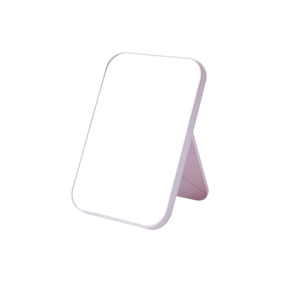 HD Makeup Mirror Desktop Dressing Mirror Square Princess Mirror Folding Portable Makeup Mirror