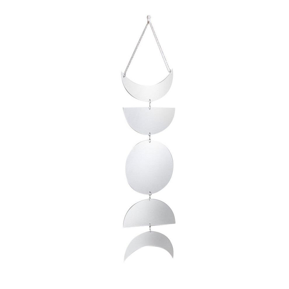 Home Decorations Ins Wall Hanging Sun and Moon Acrylic Mirror Decoration Wall Decoration Creative Home Mirror Mirror Wall