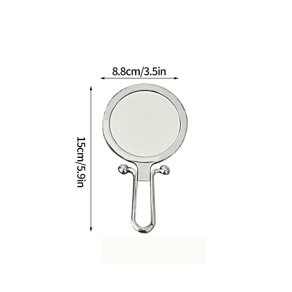 Ins Folding Cosmetic Mirror Mini Make Up Mirrors Hand Held Makeup Mirrors Colorful Desktop Decorative Mirror Living Room Deocr - Image 6