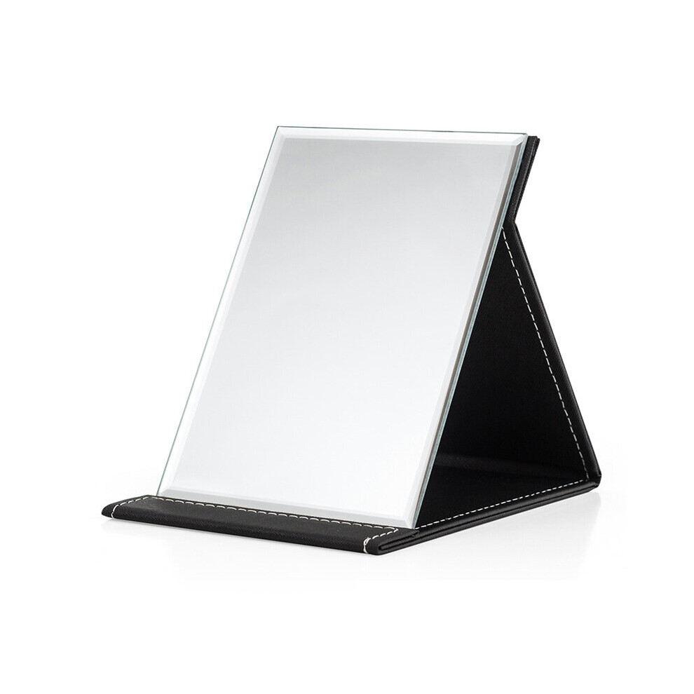Large Portable Folding Mirror, Travel Mirror Folding with PU Leather