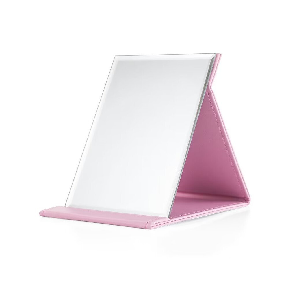 Large Portable Folding Mirror, Travel Mirror Folding with PU Leather
