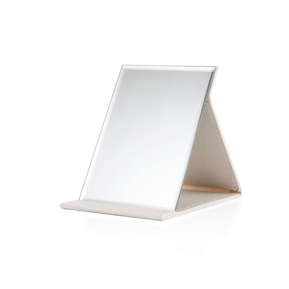 Large Portable Folding Mirror, Travel Mirror Folding with PU Leather