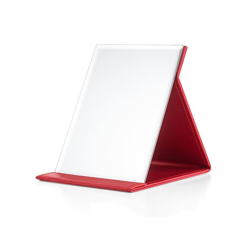 Large Portable Folding Mirror, Travel Mirror Folding with PU Leather