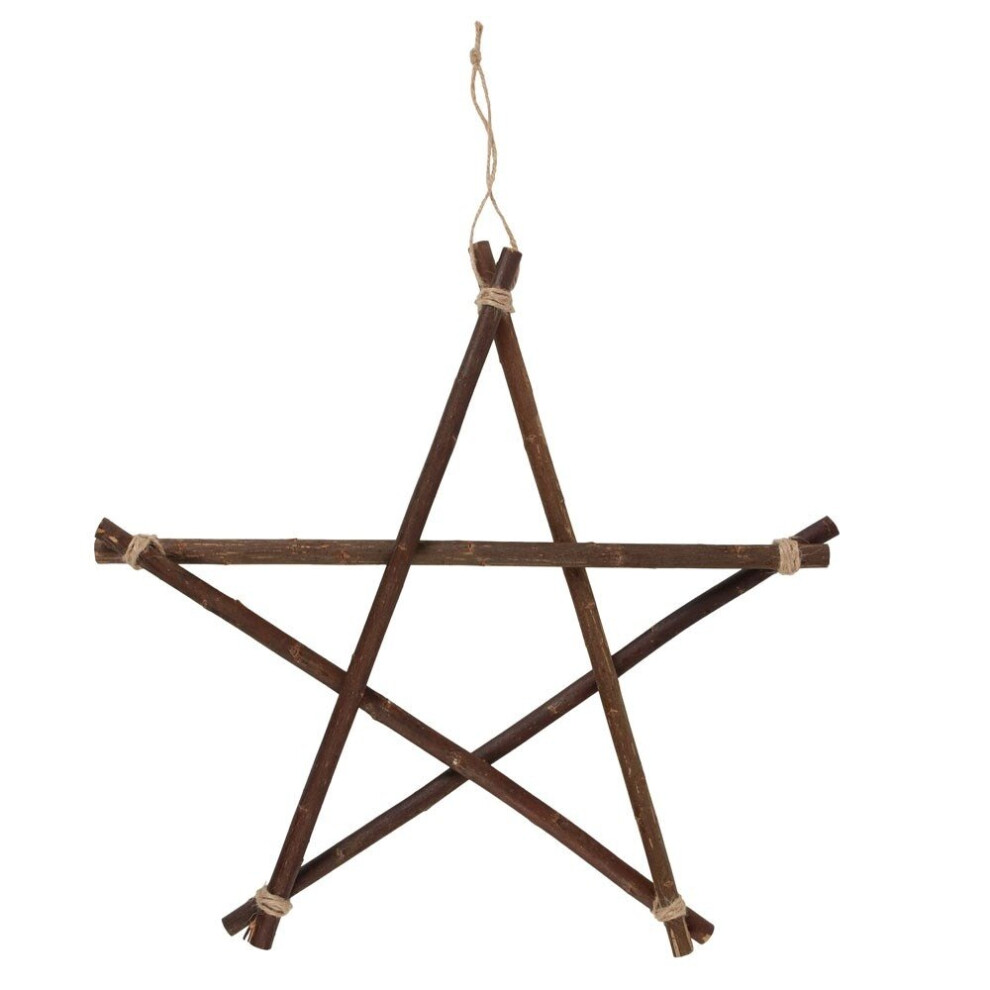 Large Willow Branch Pentagram