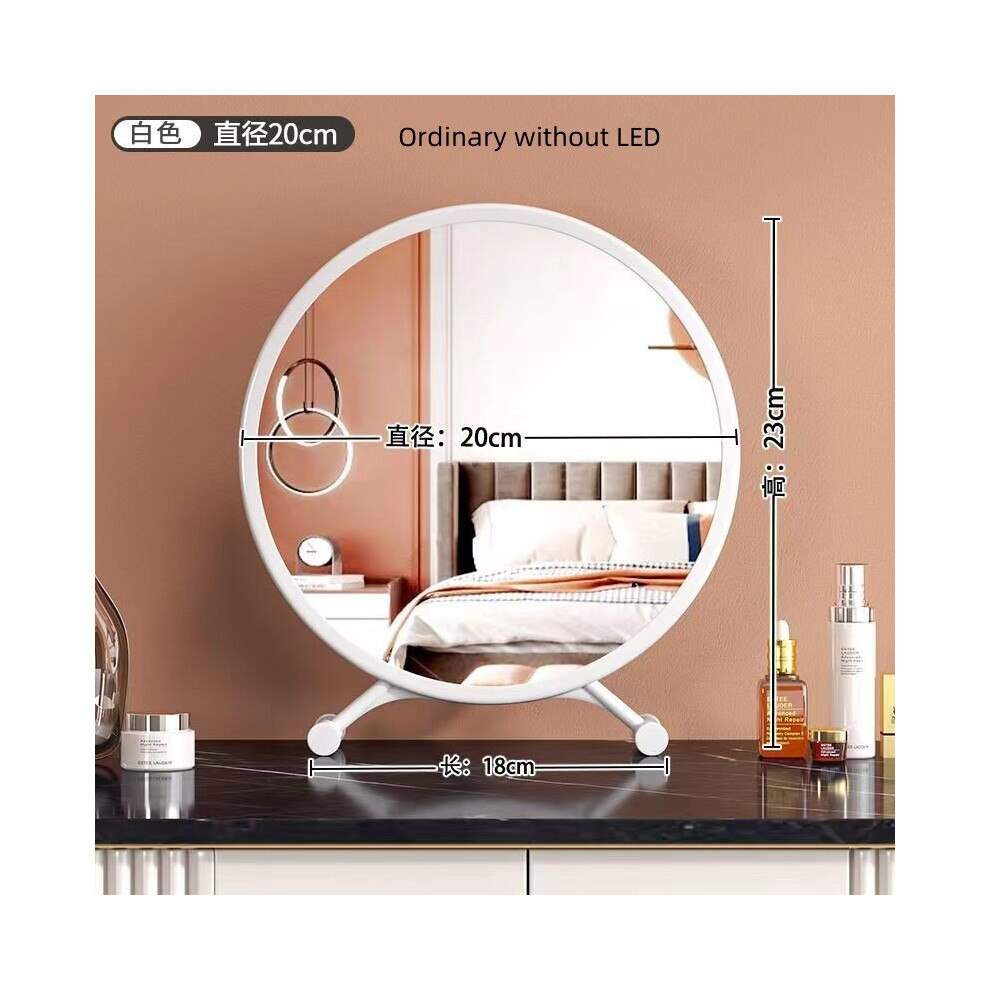 Light LED Makeup Mirror with Light Dresser High Definition Makeup Mirror Bathroom Magnifying Mirror