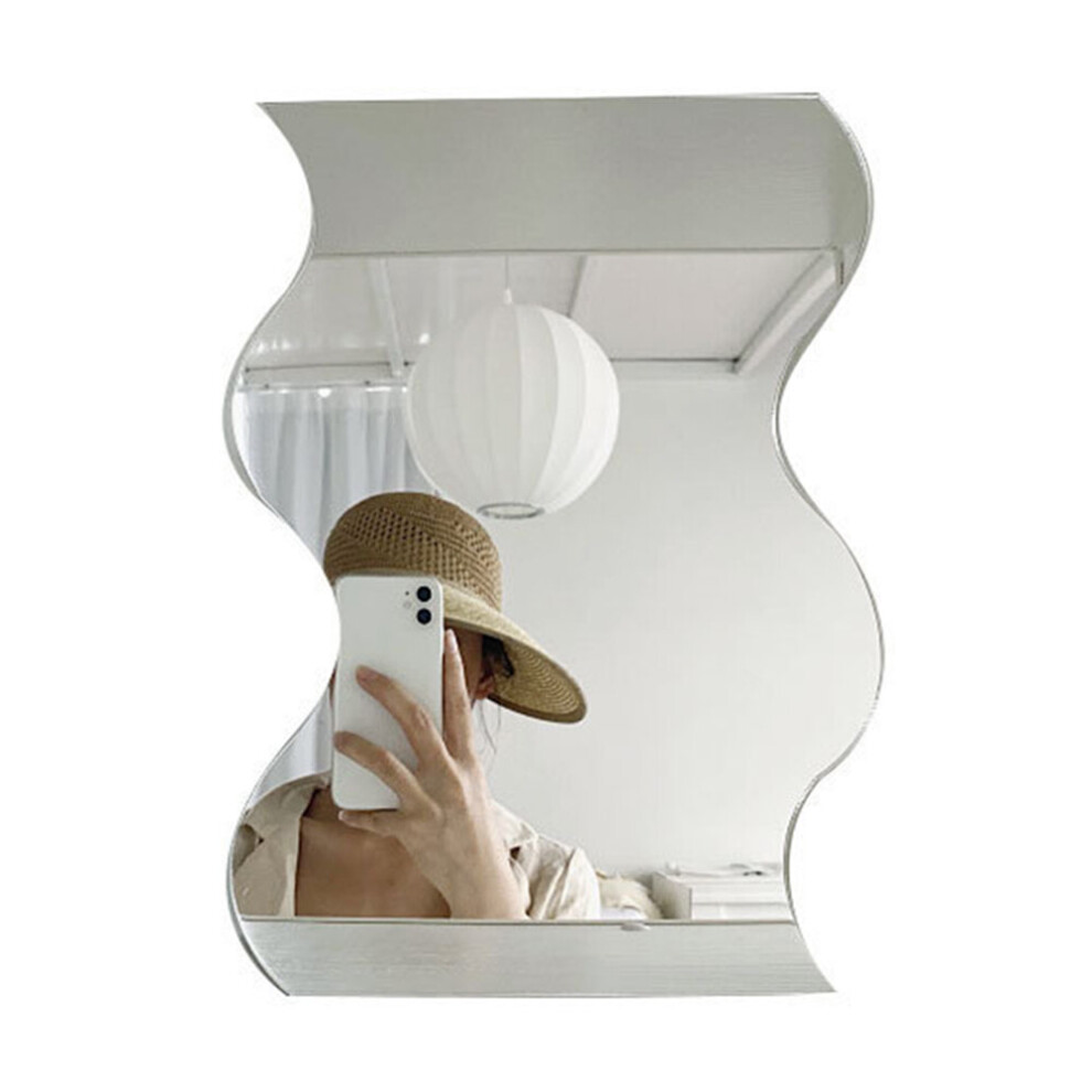 Make up Mirror Star shape Acrylic lens Ins Makeup Mirror Irregular Wooden Base maquillaje Beauty Tools Cosmetic