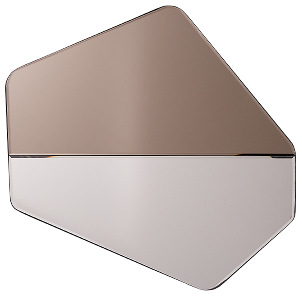 Metal Wall Mirror 54 x 52 cm Silver WARHEM