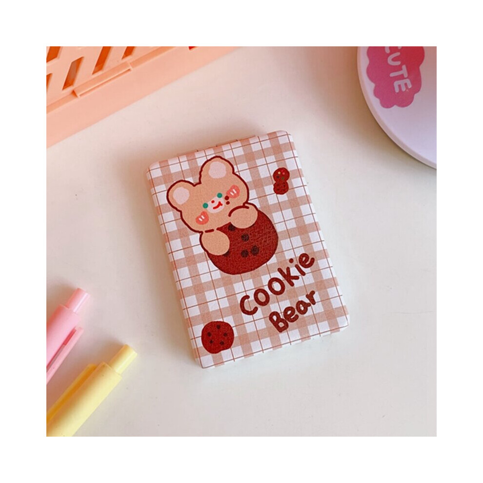 Mini Two-side Makeup Compact Pocket Floral Mirror Portable Folding Cartoon Make Up Mirror Women Vintage Cosmetic Mirror For Gift