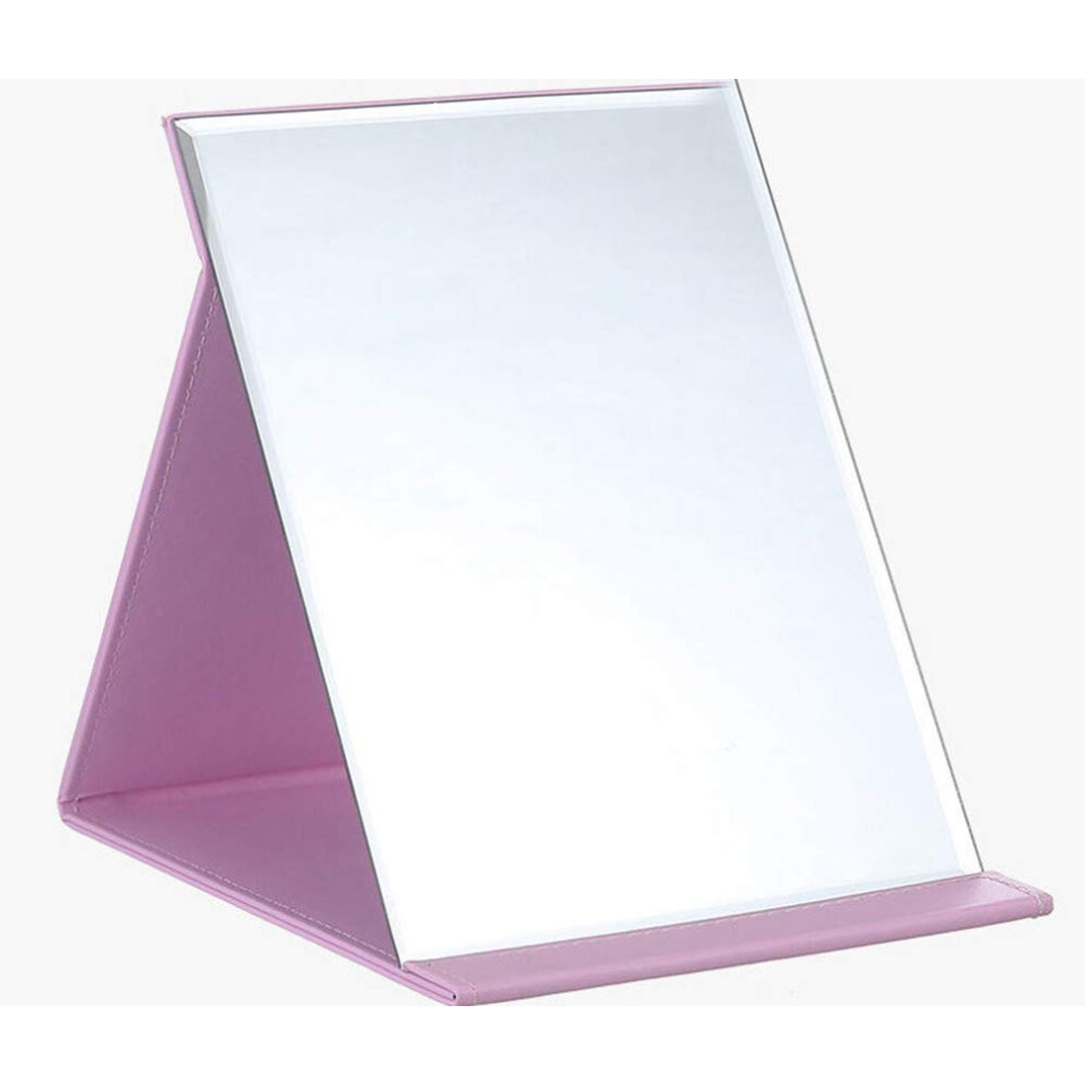 Mirror Large Portable Super HD Mirror Makeup Mirror Multi Stand Angle Hand /Handheld/Tabletop Foldable Mirror 6.9X4.9 Inch