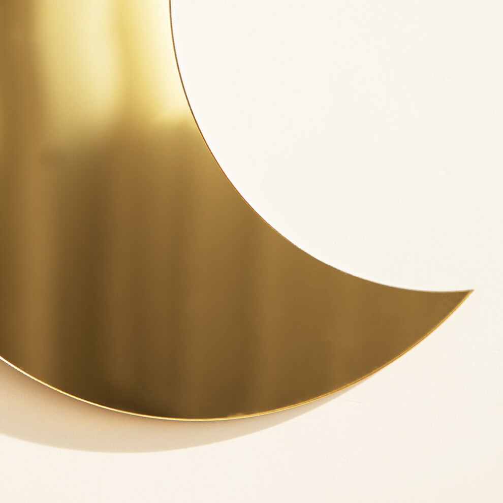 Mirror Wall Decor Acrylic Moon Mirror Boho Decoration Home Room Decor Vintage Mirrors for Bedroom Living Room - Image 4