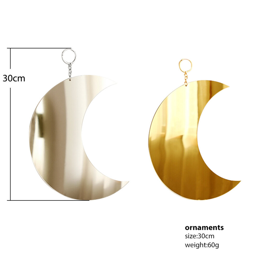 Mirror Wall Decor Acrylic Moon Mirror Boho Decoration Home Room Decor Vintage Mirrors for Bedroom Living Room - Image 6
