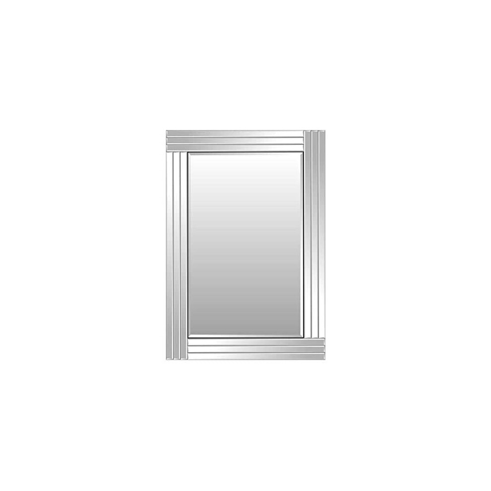 MirrorOutlet Large Venetian Bevelled Wall Mirror 3Ft3X2Ft3 100cm X 70cm