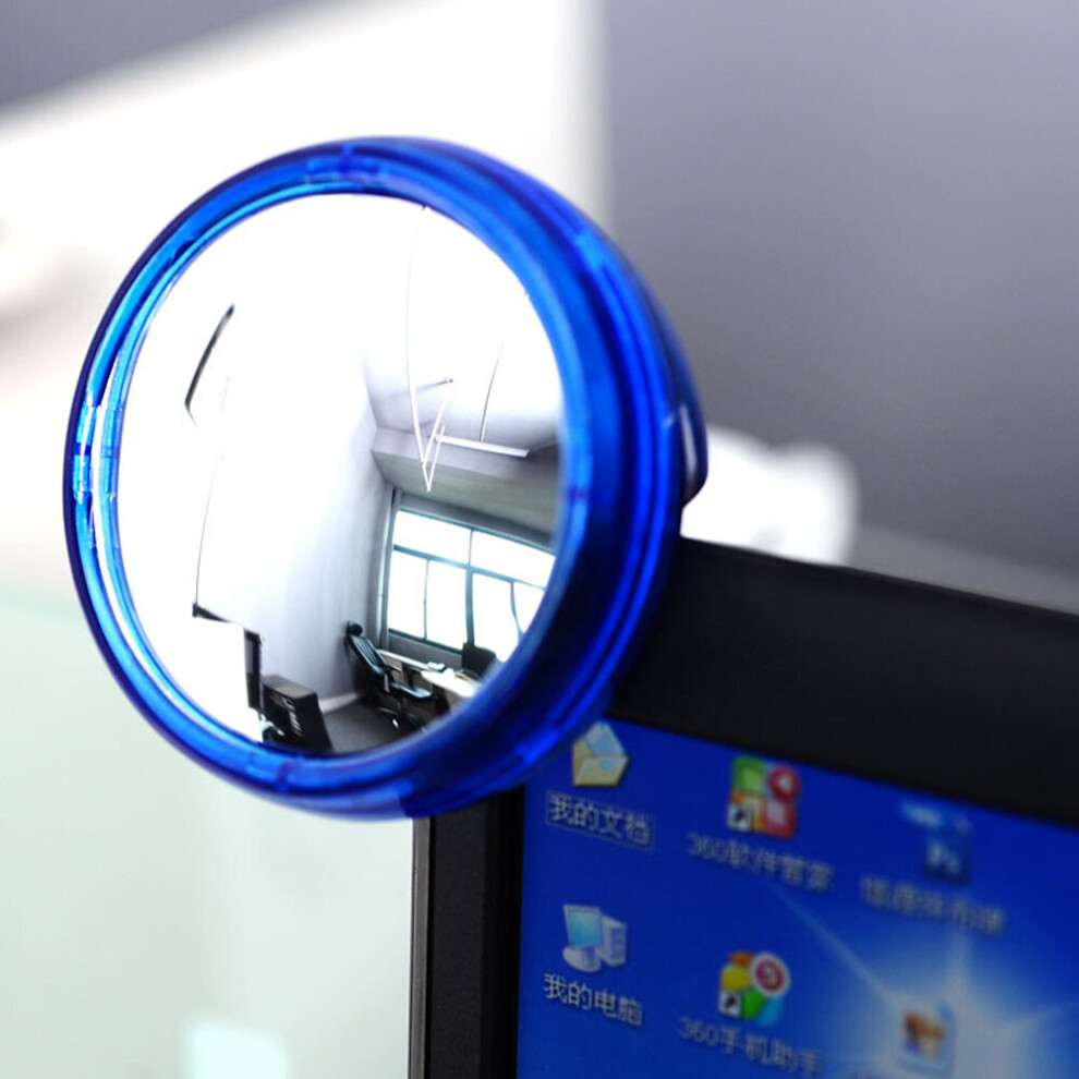 Monitor Practical Convex Personal Safety Computer Rearview Mirror Random Office Supplies Self Adhesive Cubicle Laptop