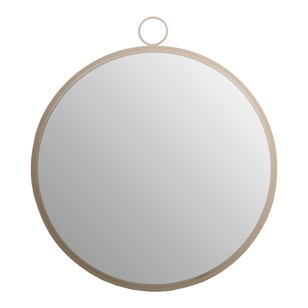 Premier Housewares Round Wall Mirror with Gold Finish Frame
