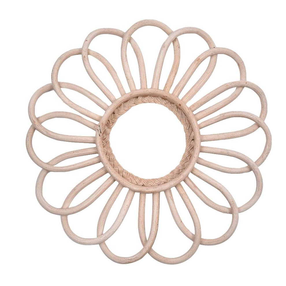 Rattan Twig Crafts Flower Frame Creative Photo Wall Hanging Frame Ornament Wedding Birthday Party Decoration Decorative Crafts #