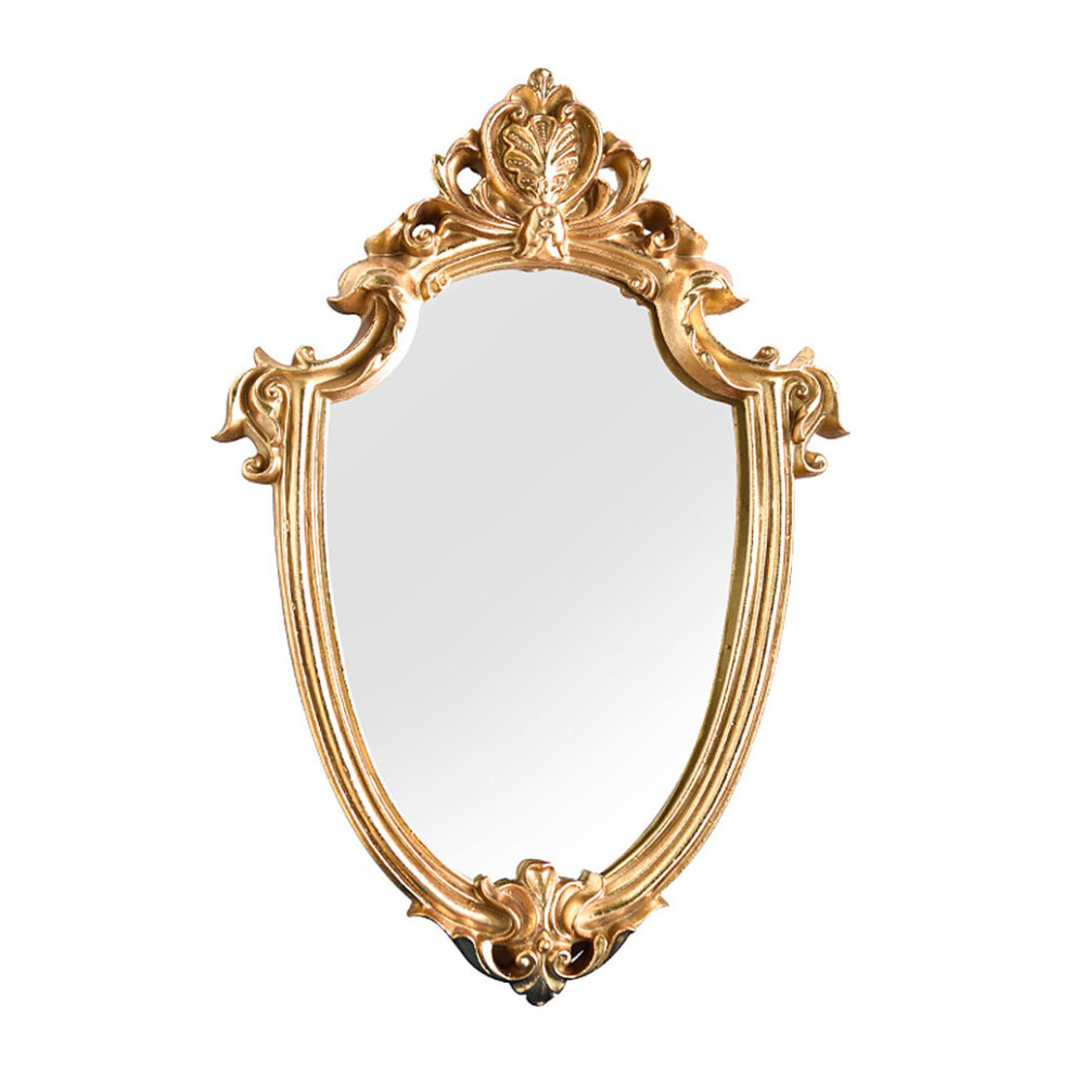 Vintage Makeup Mirror Frame Mirror Decorative Wall Hanging Mirror Small Nordic Retro Decoration Mirror Makeup Wedding Gift - Image 6