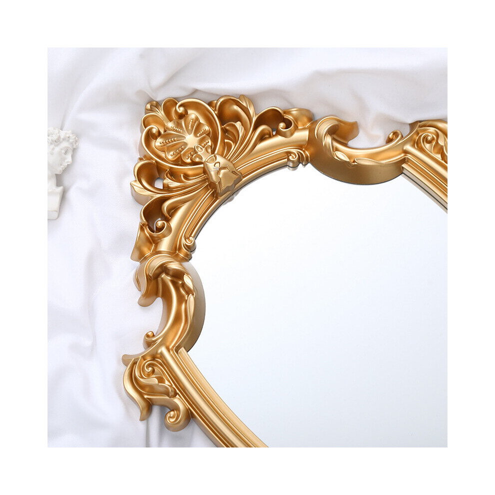 Vintage Mirror Makeup Mirror Bathroom Wall Hanging Mirror For Woman Lady Decorative Mirror Home Decor Supplies - Image 6