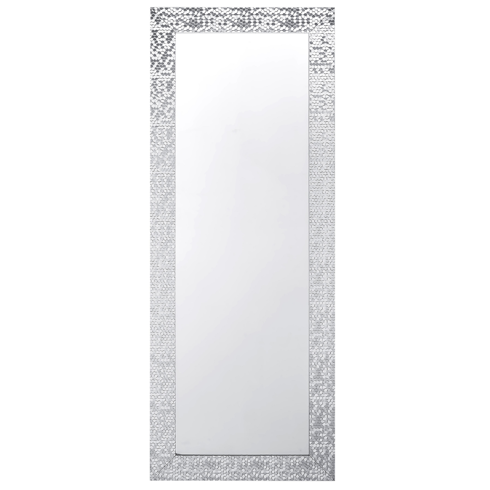 Wall Mirror 50 x 130 cm Silver MARANS