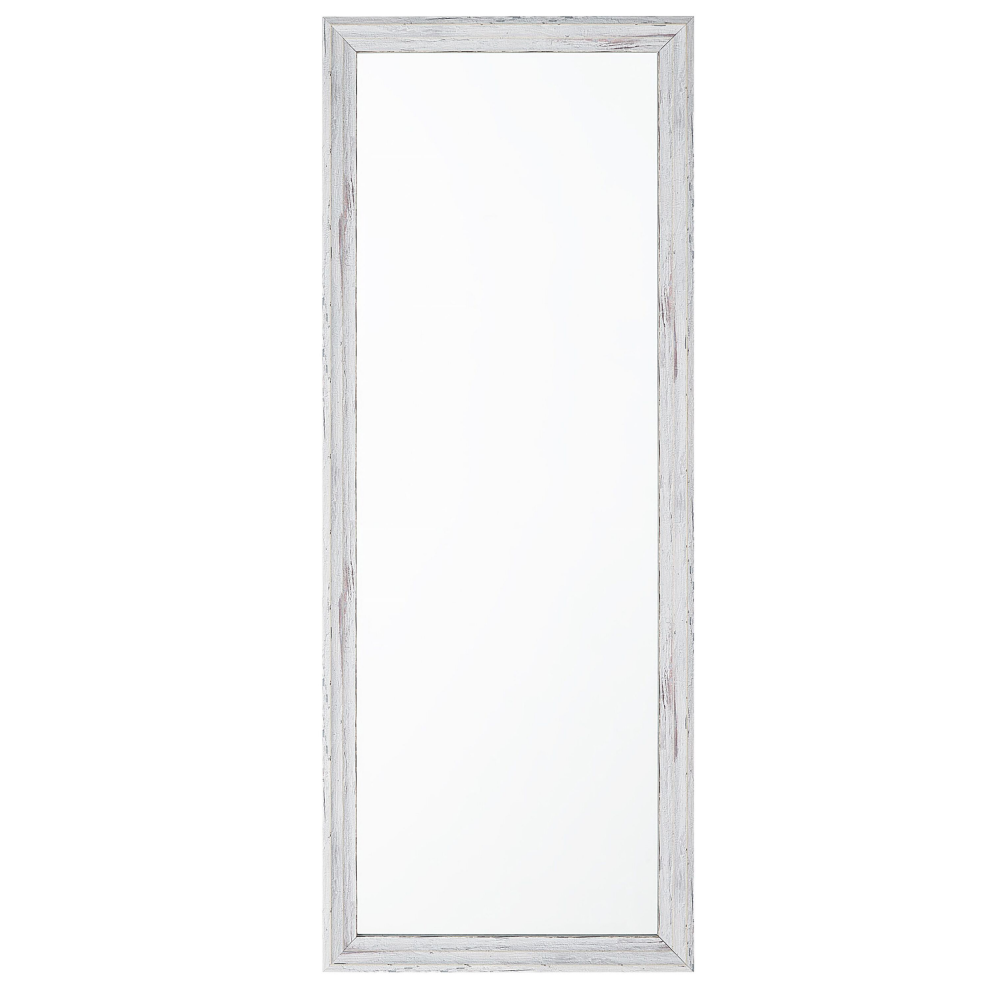 Wall Mirror 50 x 130 cm White BENON