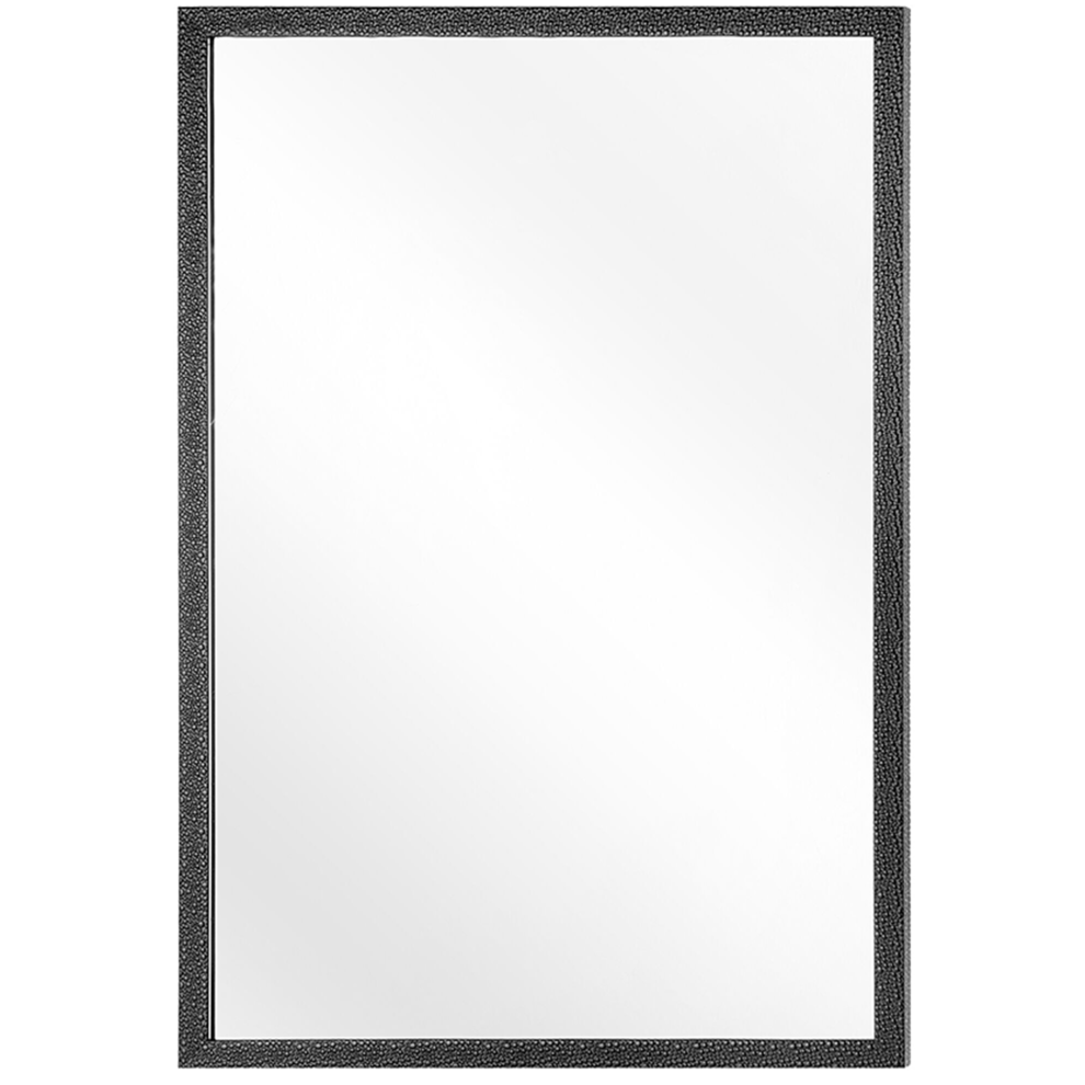 Wall Mirror 60 x 90 cm Black MORLAIX