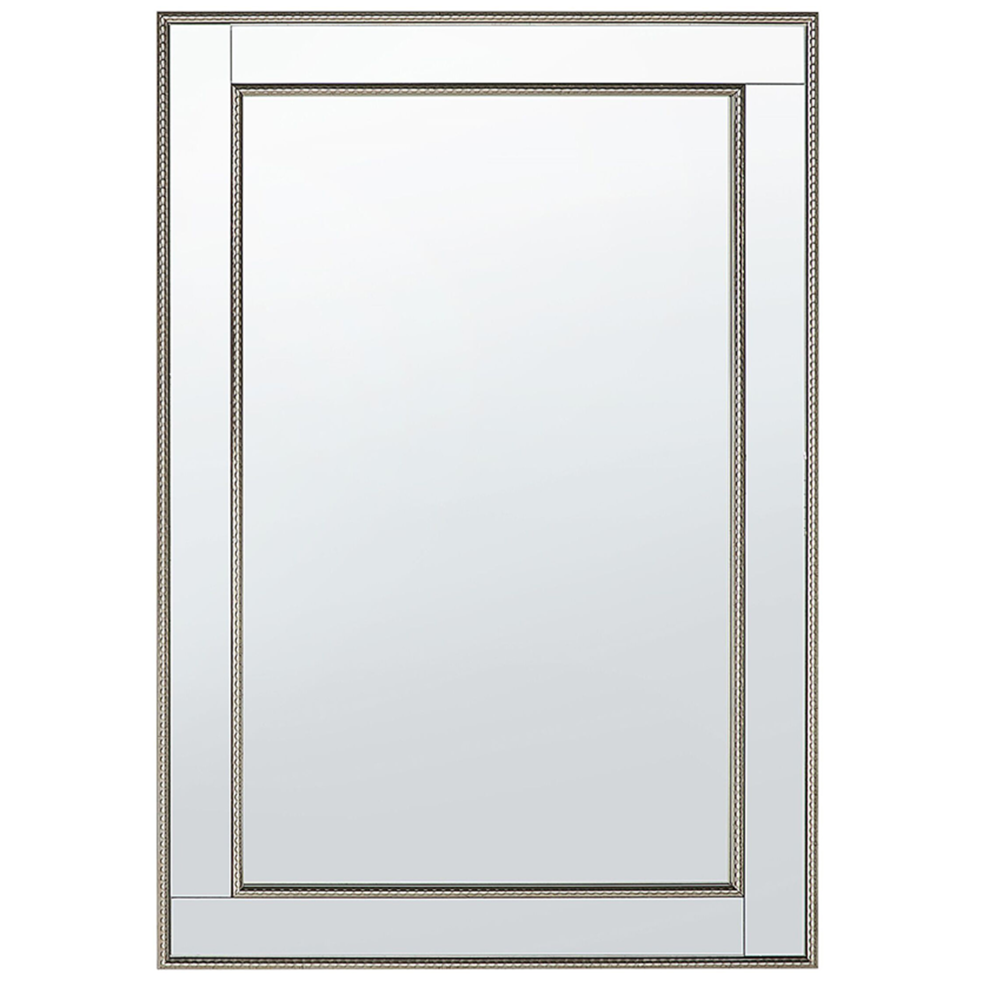 Wall Mirror 60 x 90 cm Gold with Silver FENIOUX