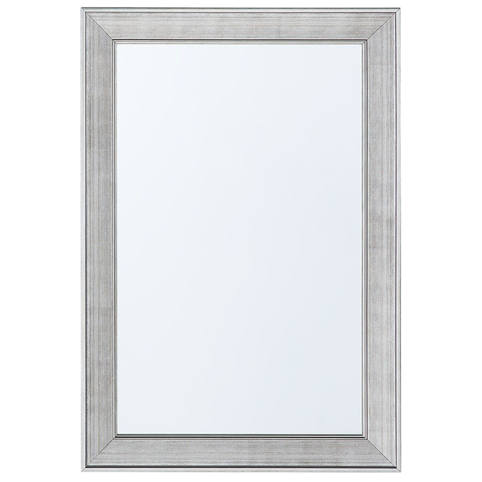 Wall Mirror 61 x 91 cm Silver BUBRY