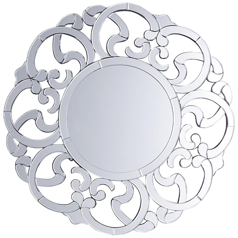 Wall Mirror 70 cm Silver MORNAIX